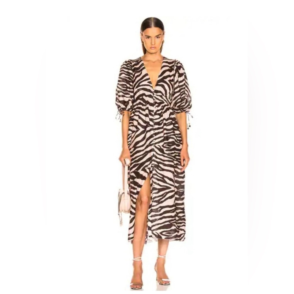 Zimmermann - Juniper Shirred Waist Dress